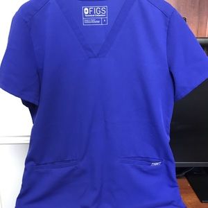 FIGS Casma Three Pocket Scrub Top